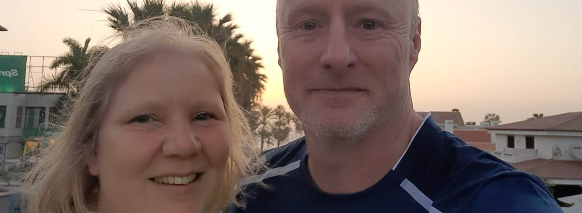 Joanne and her husband Rob